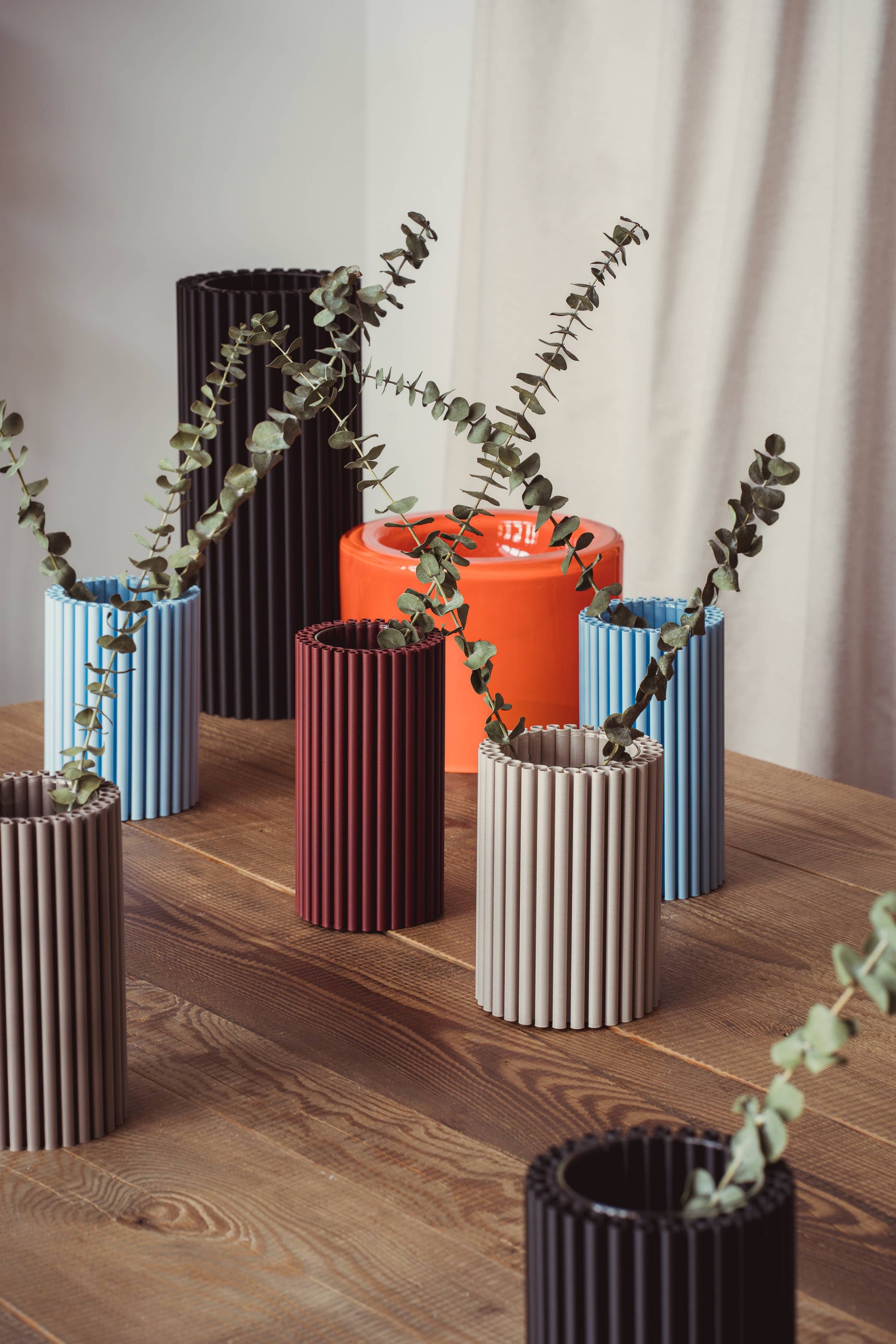 Kolner—14 Vase: Ruby Red