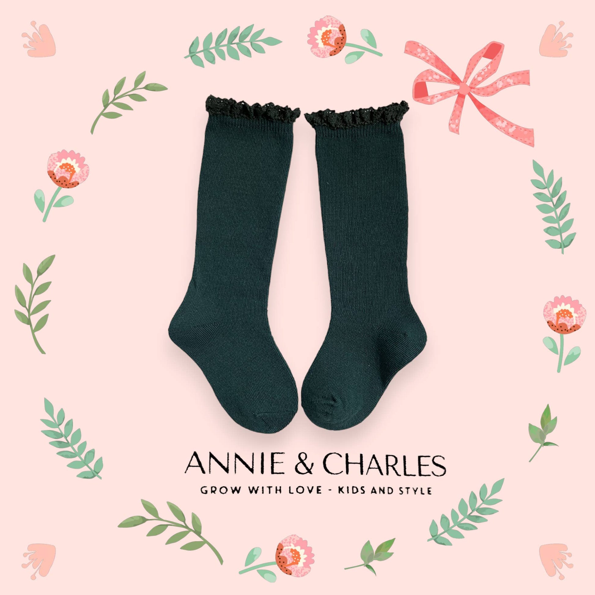 NORAH Annie & Charles® stockings: White / S