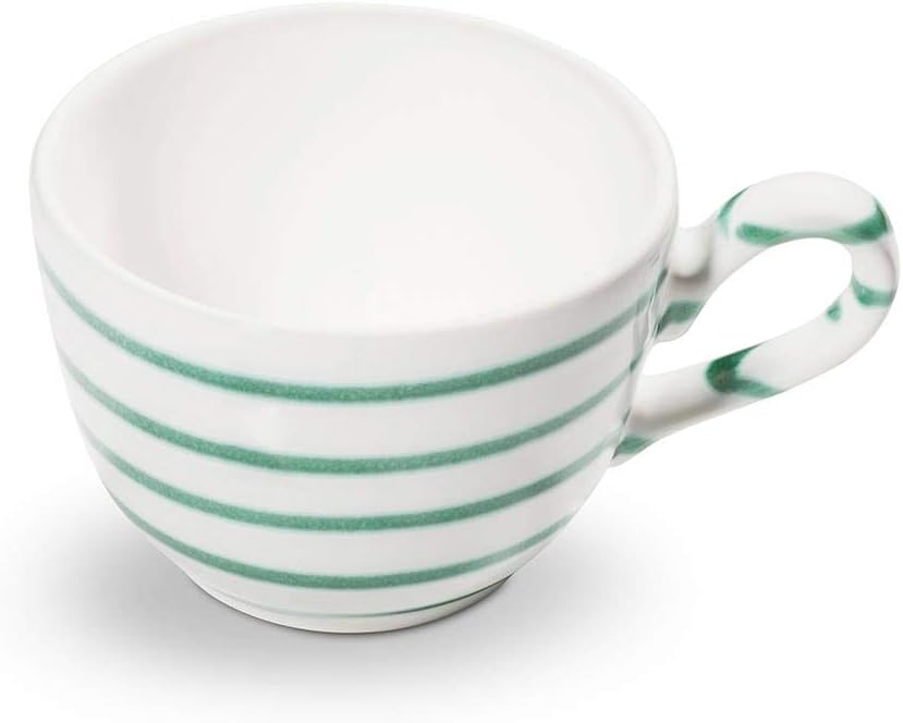 Green Flamed Coffee Cup