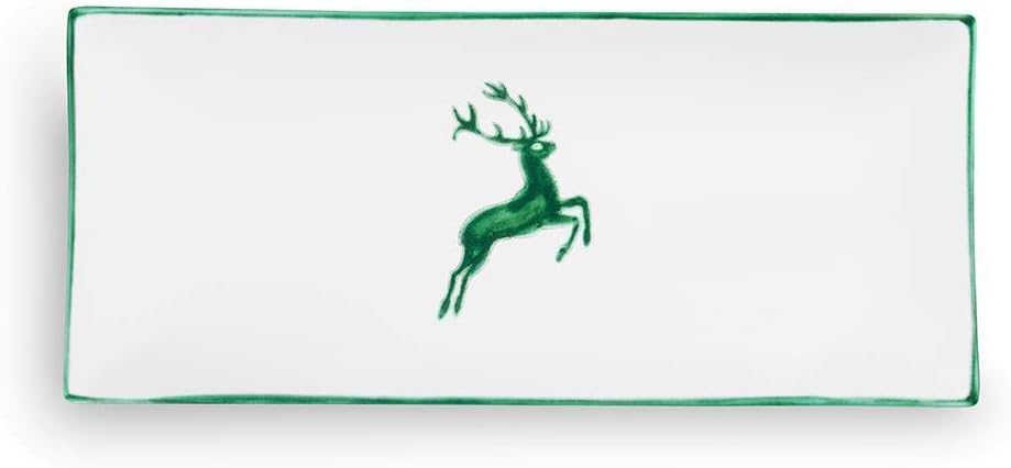 Green Deer Plate