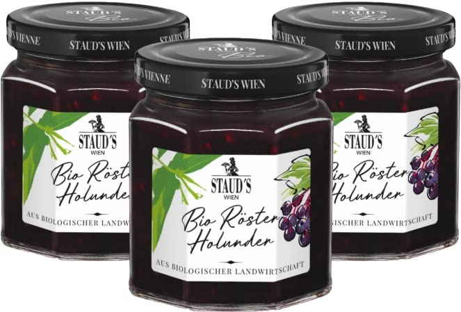 Organic Elderberry Jam (3 Pack)