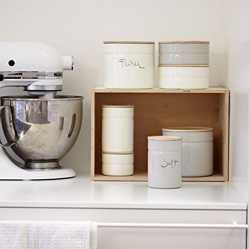 Enamel Vacuum Storage Container Large