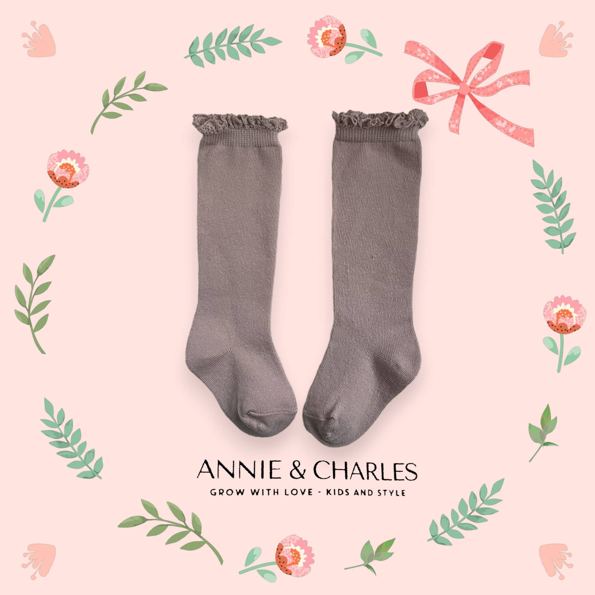 NORAH Annie & Charles® stockings: White / S