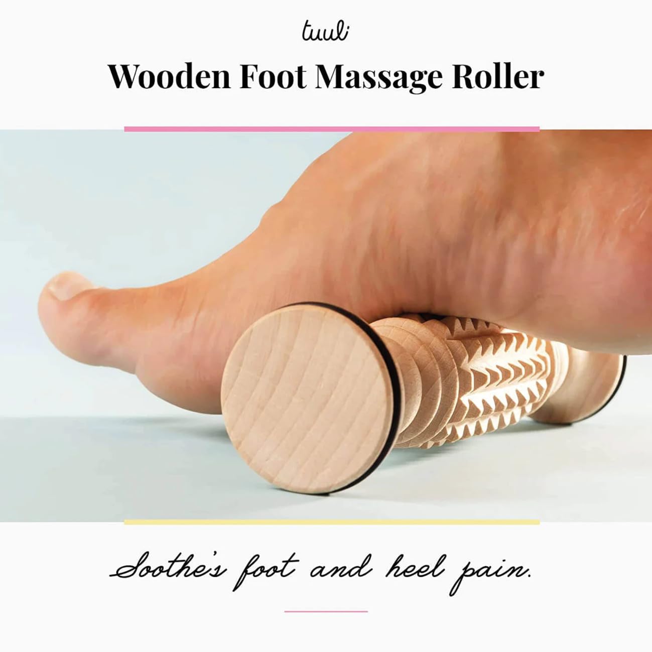 Wooden Foot Massager