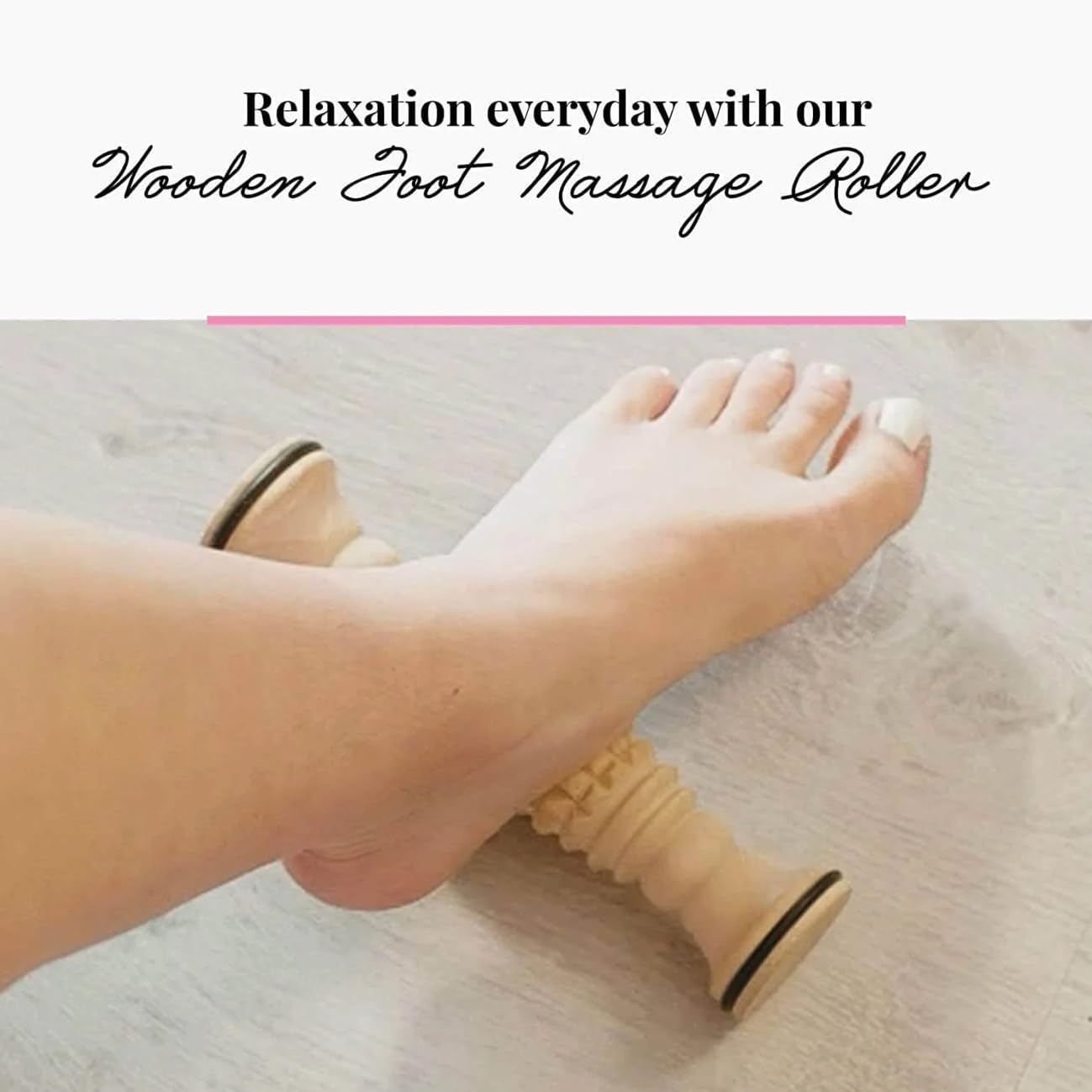Wooden Foot Massager