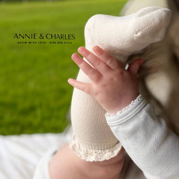 NORAH Annie & Charles® stockings: White / S