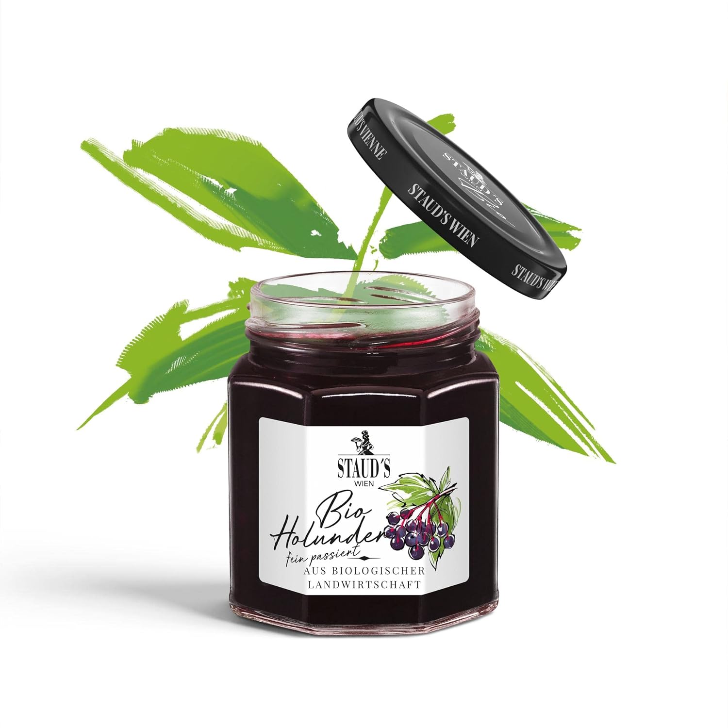 Organic Elderberry Jam (3 Pack)
