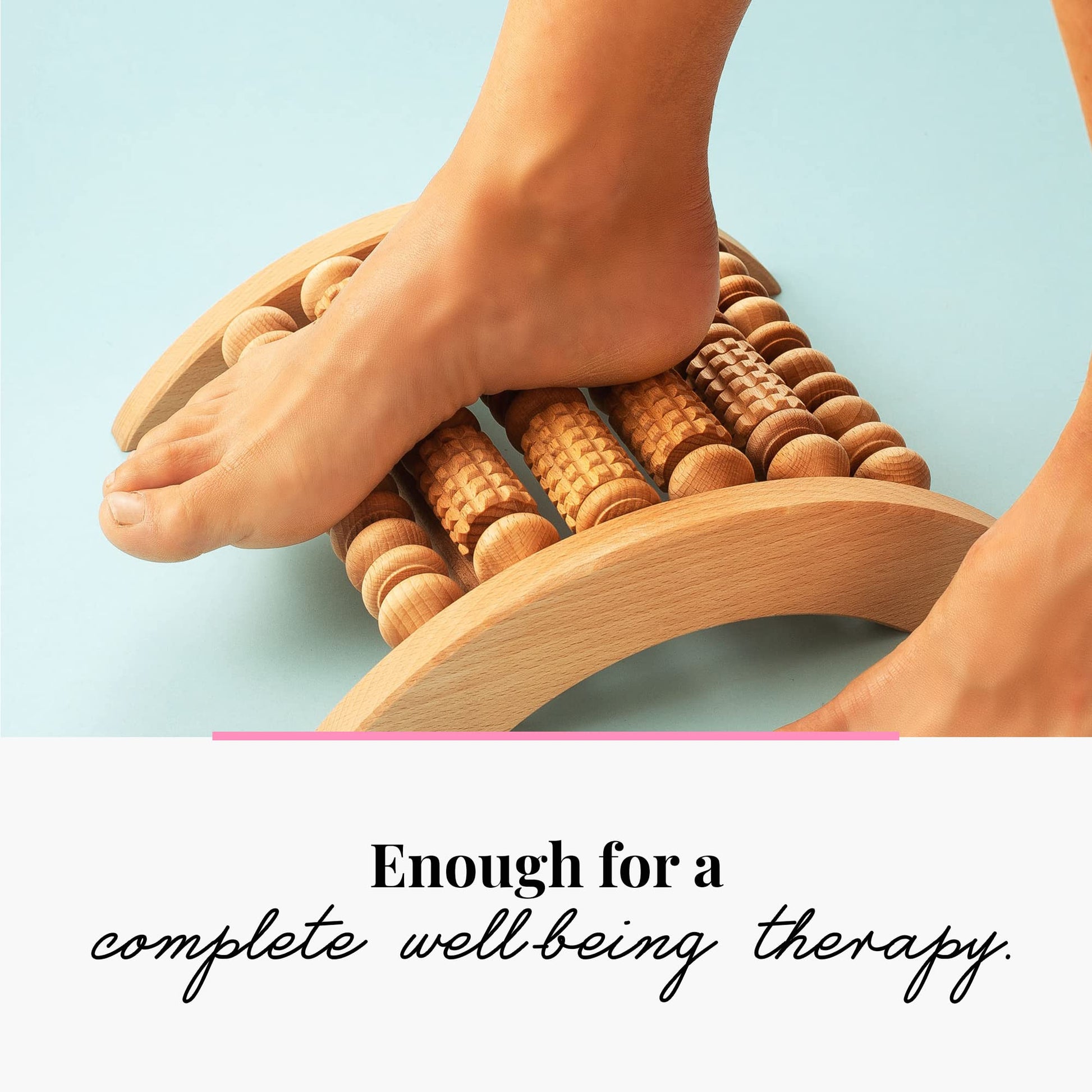 Wooden Foot Massager