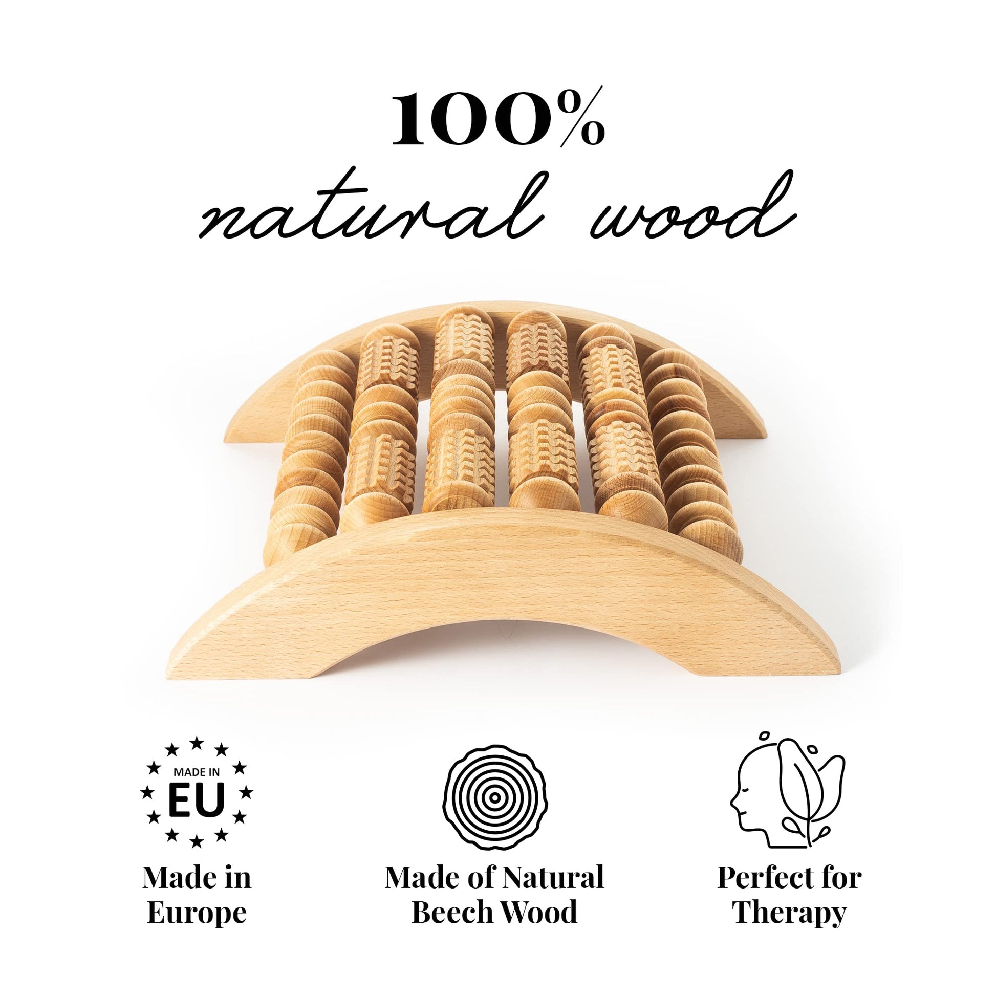 Wooden Foot Massager