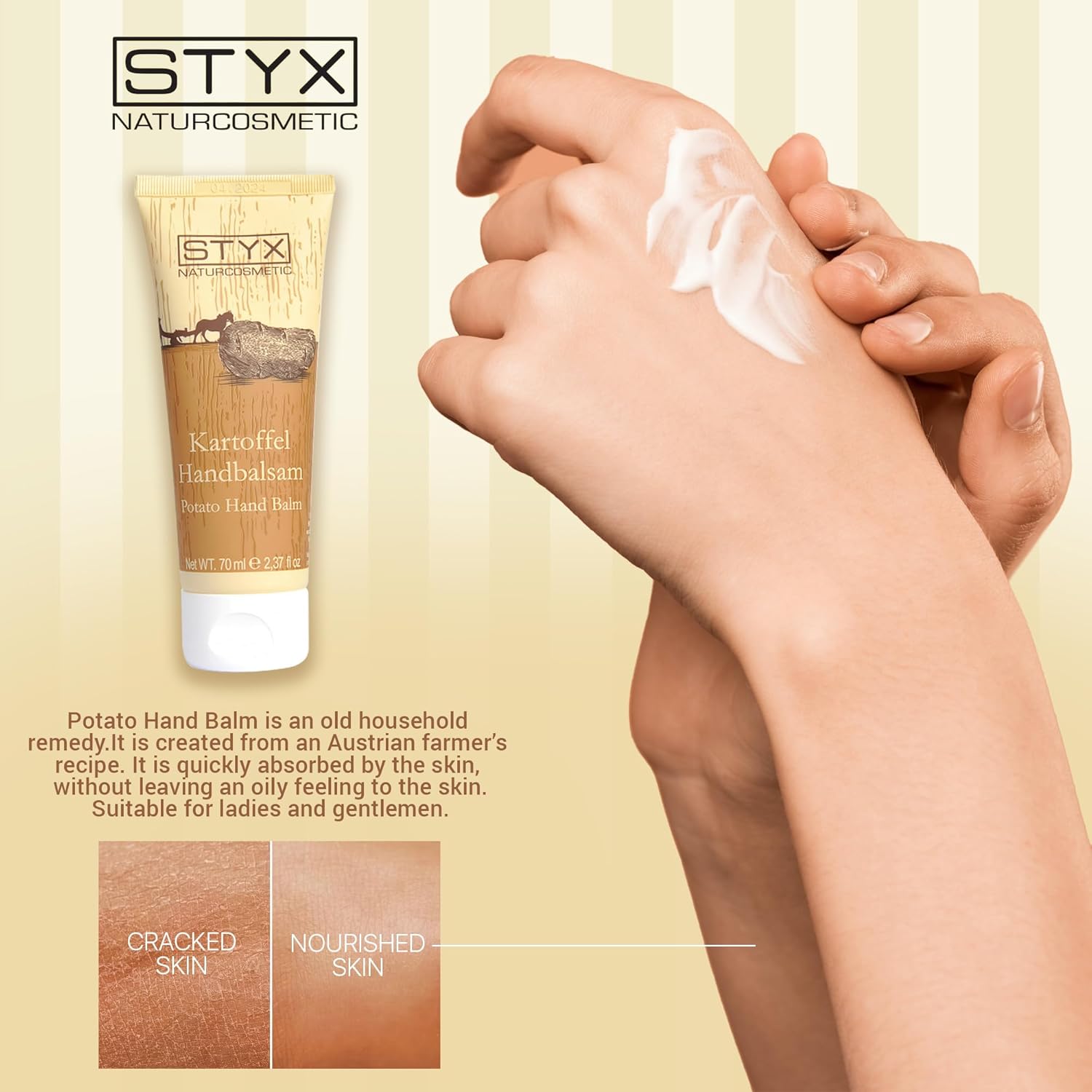 Organic Potato Hand Balm