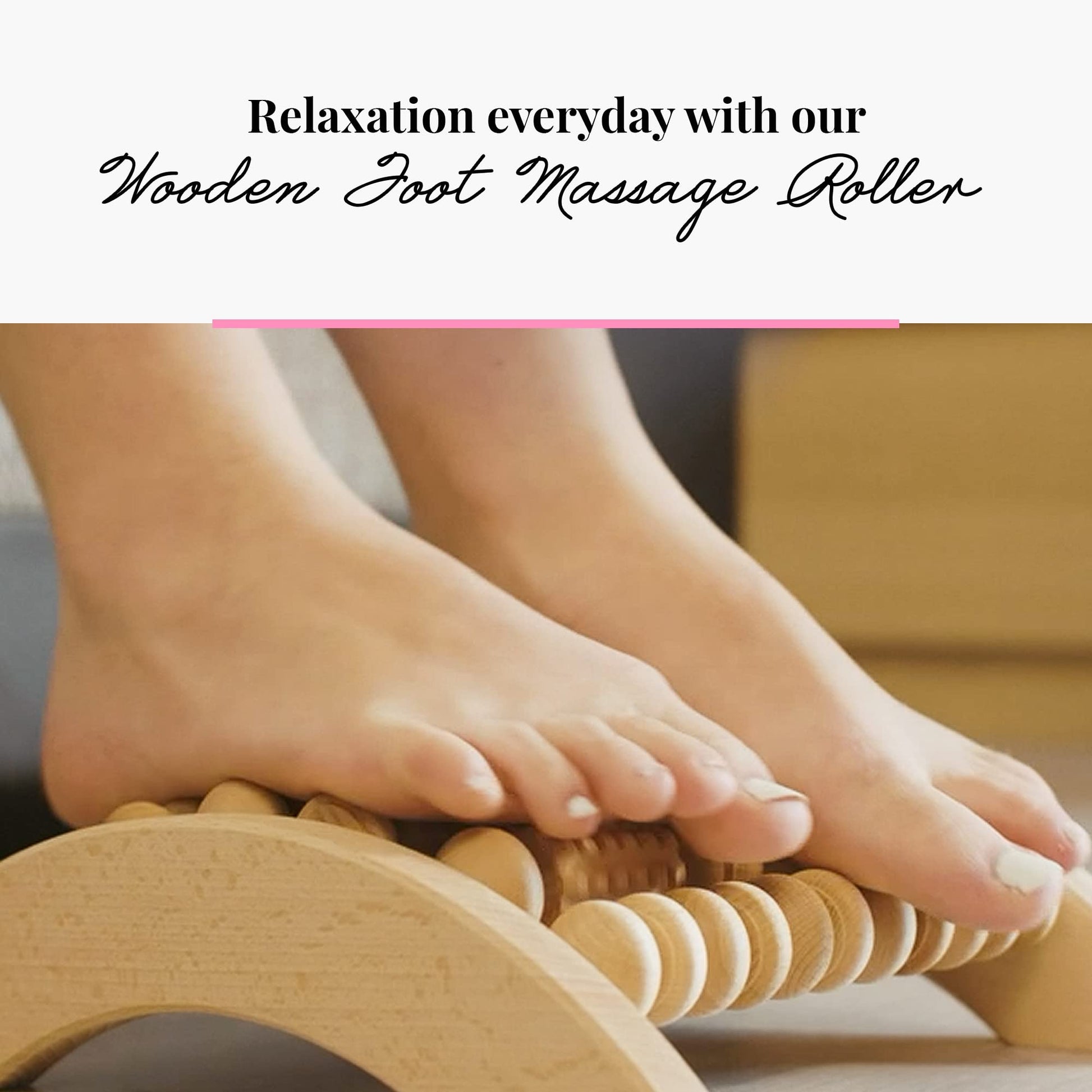 Wooden Foot Massager