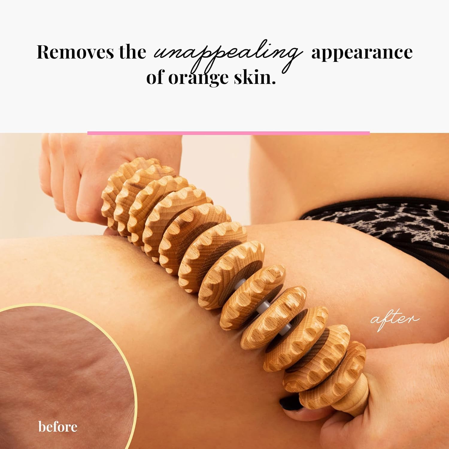 Wooden Massage Roller