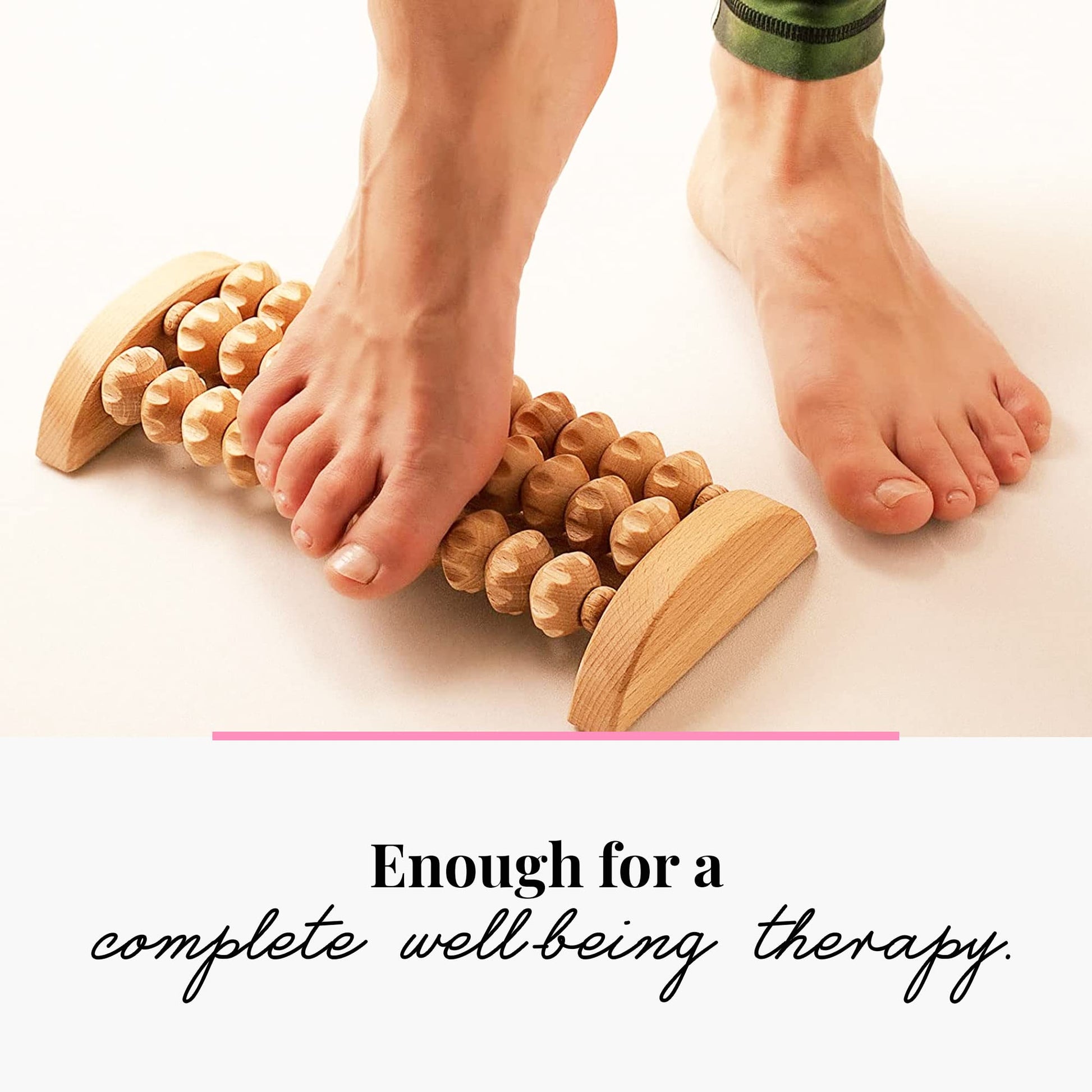 Wooden Foot Massager