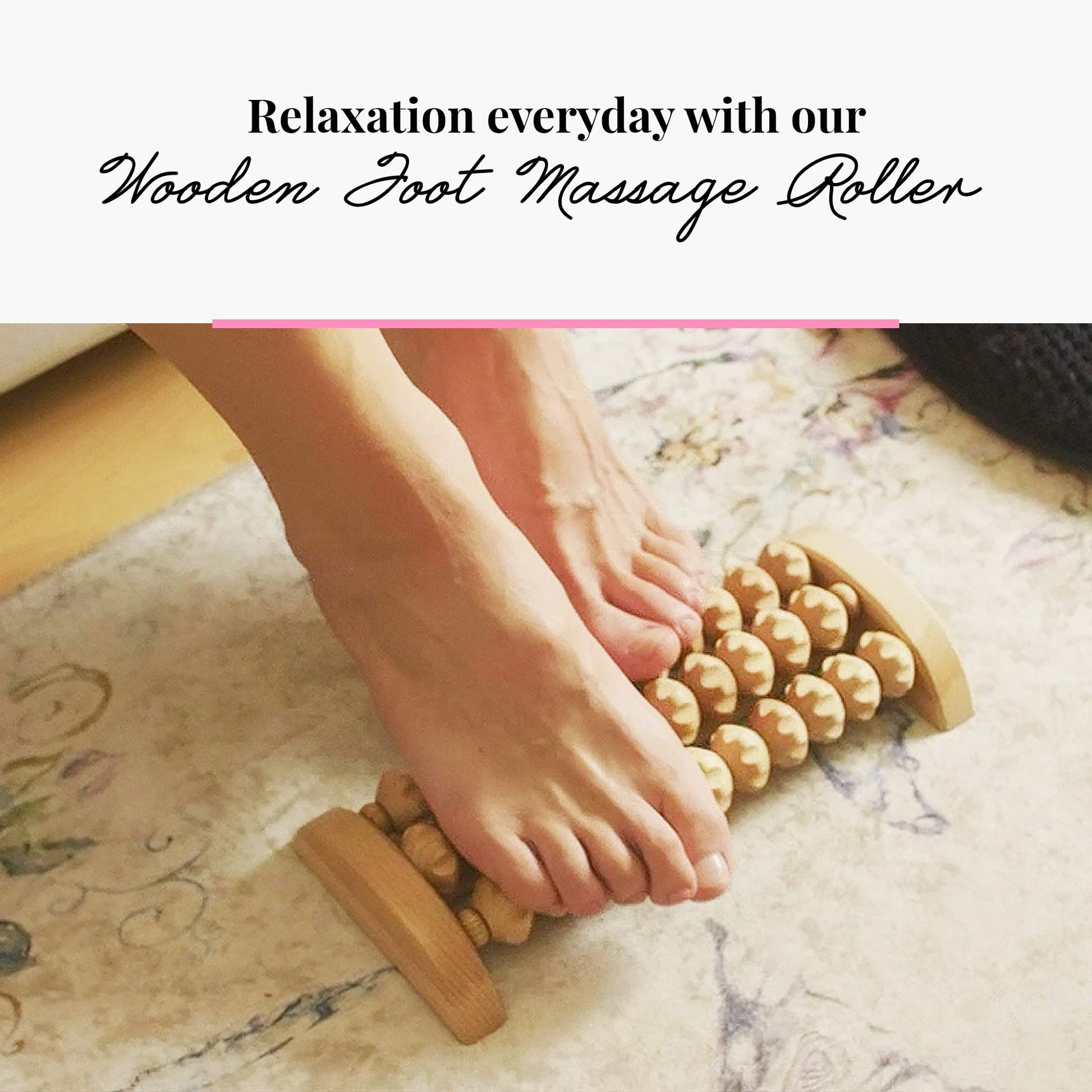 Wooden Foot Massager