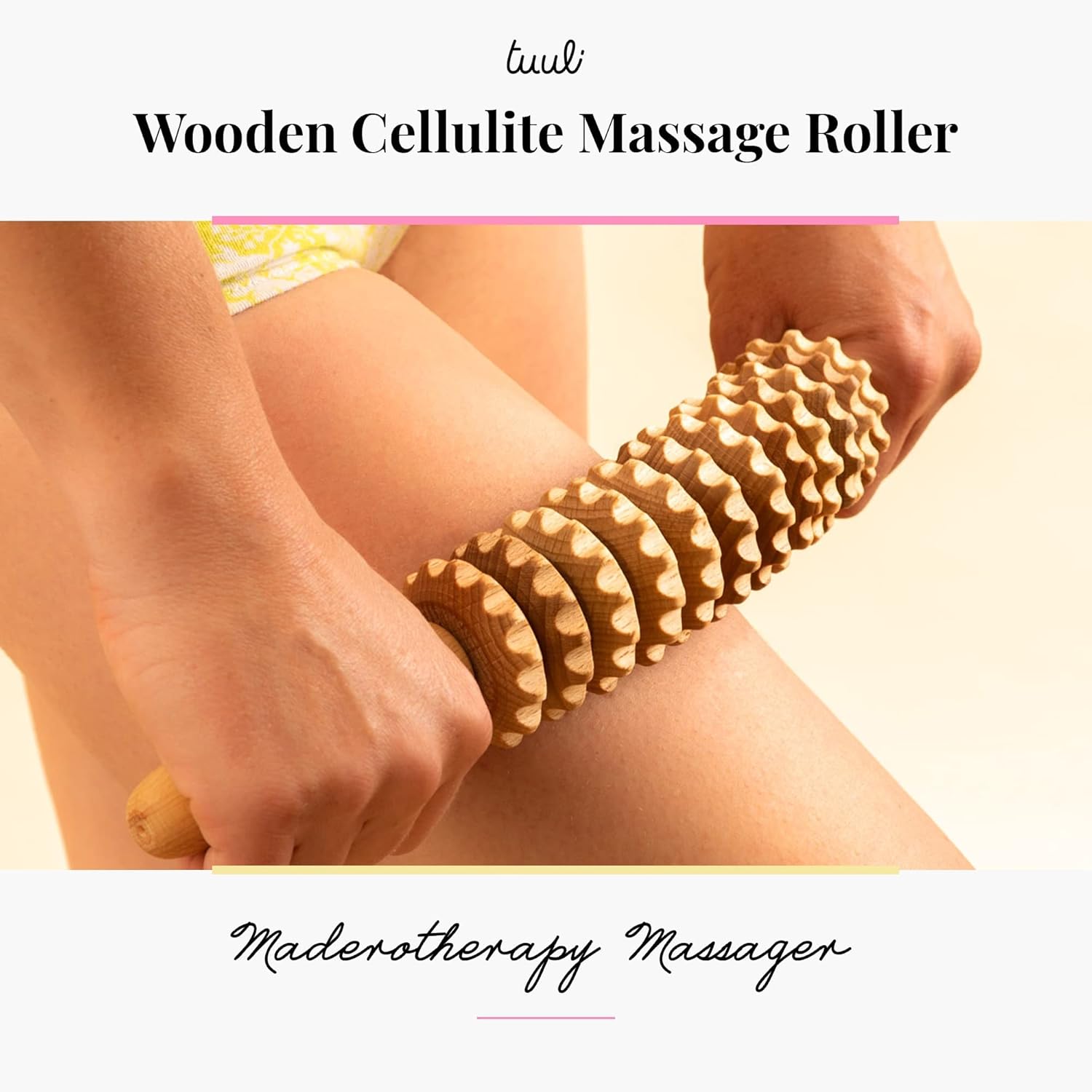 Wooden Massage Roller
