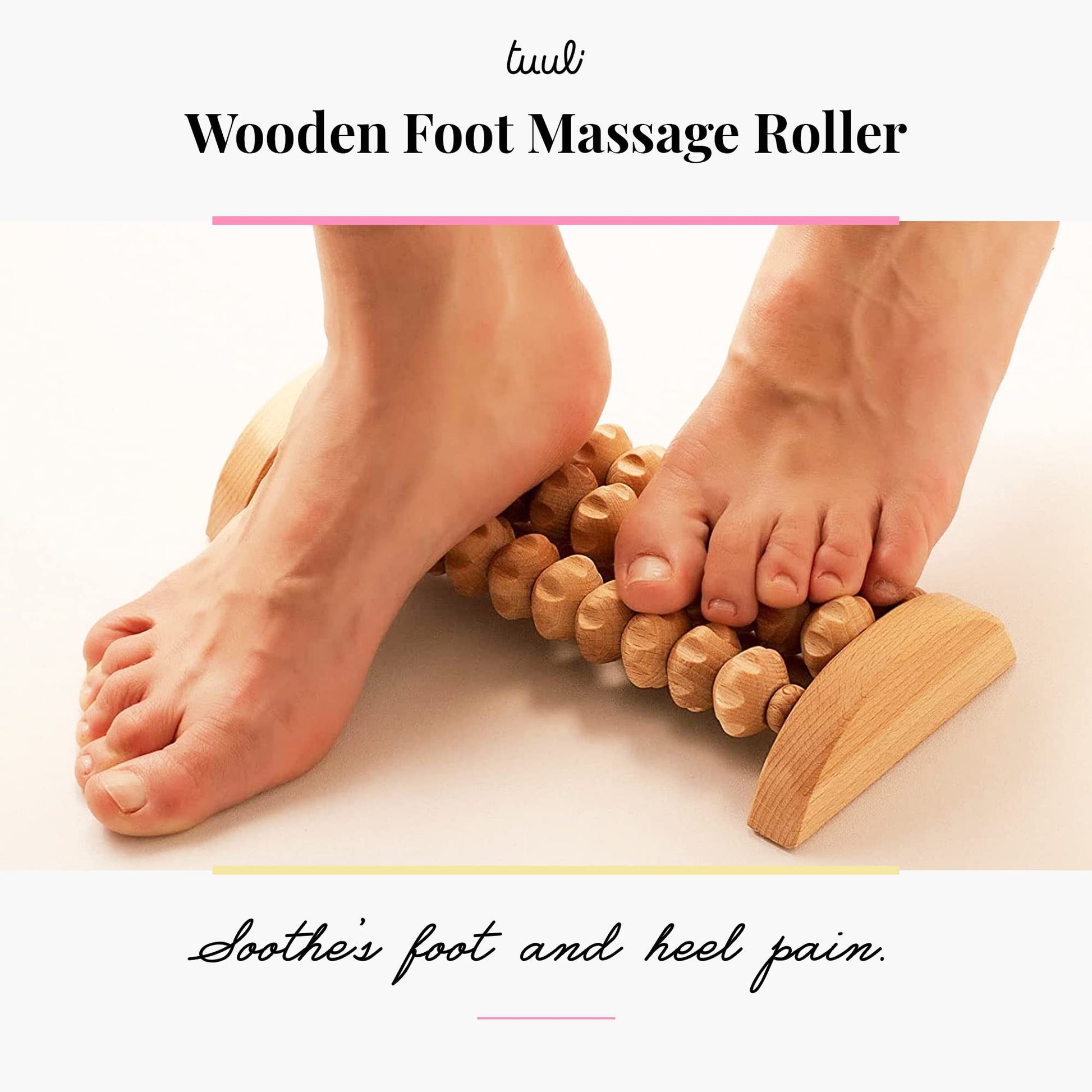 Wooden Foot Massager