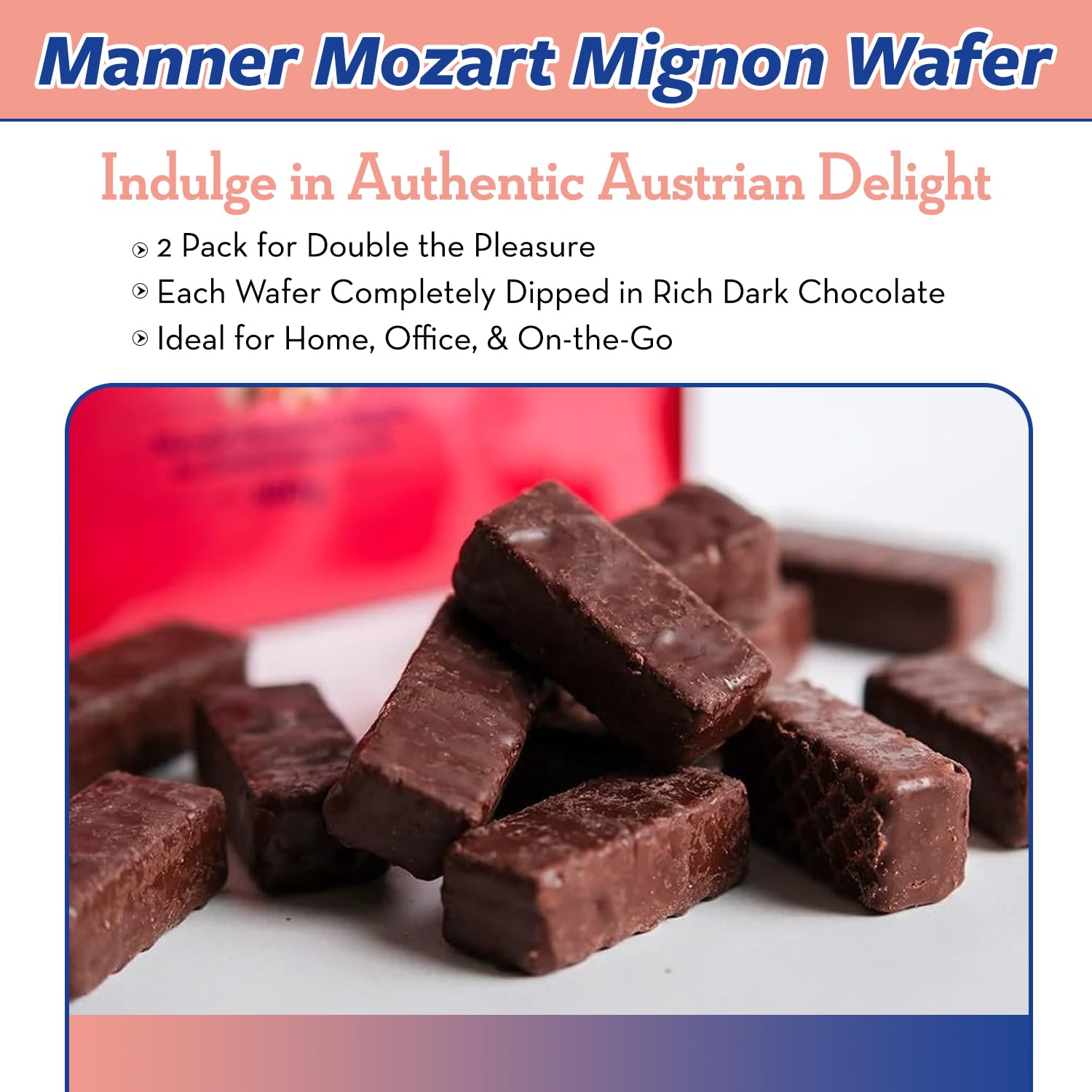 Original Manner Mozart Mignon Wafer