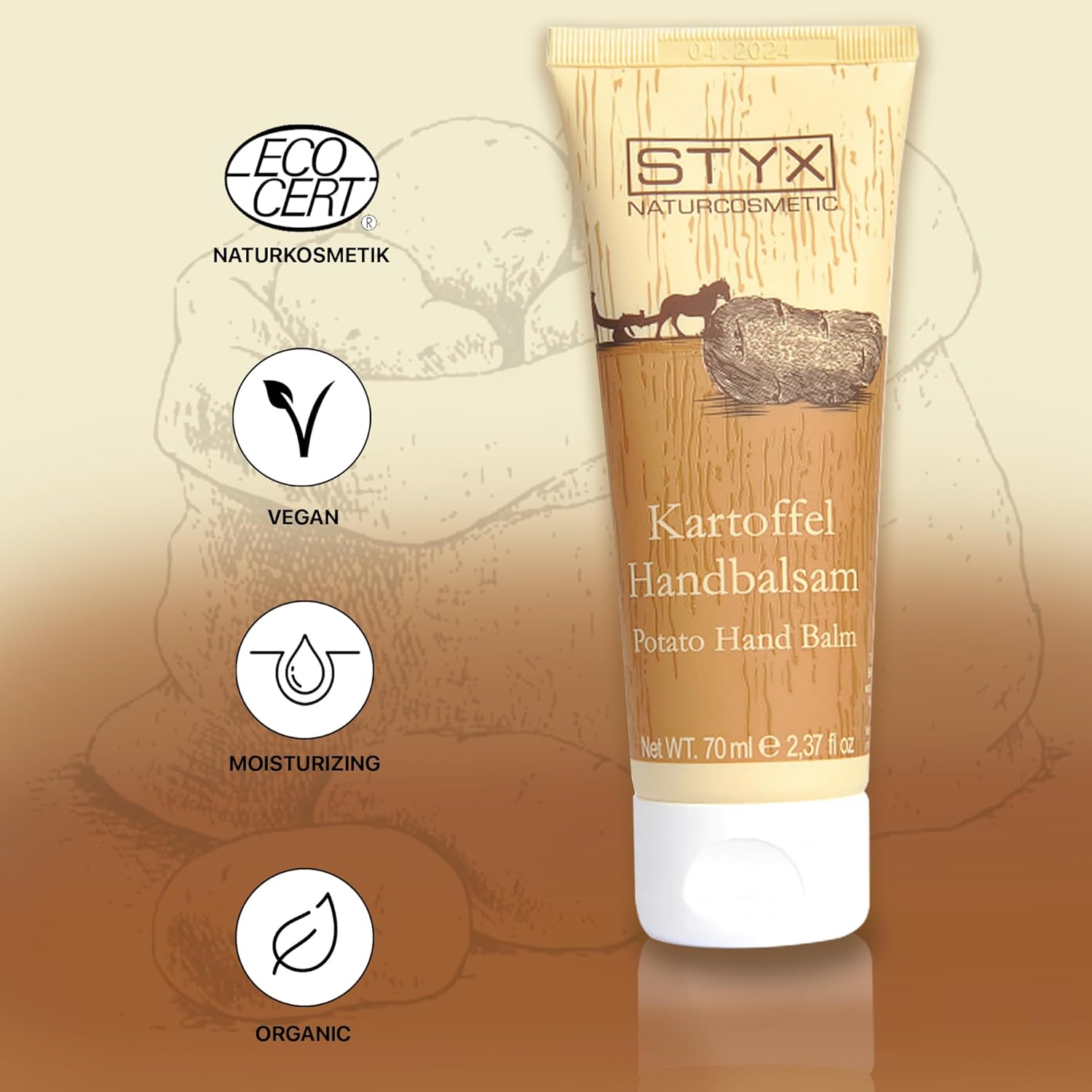 Organic Potato Hand Balm