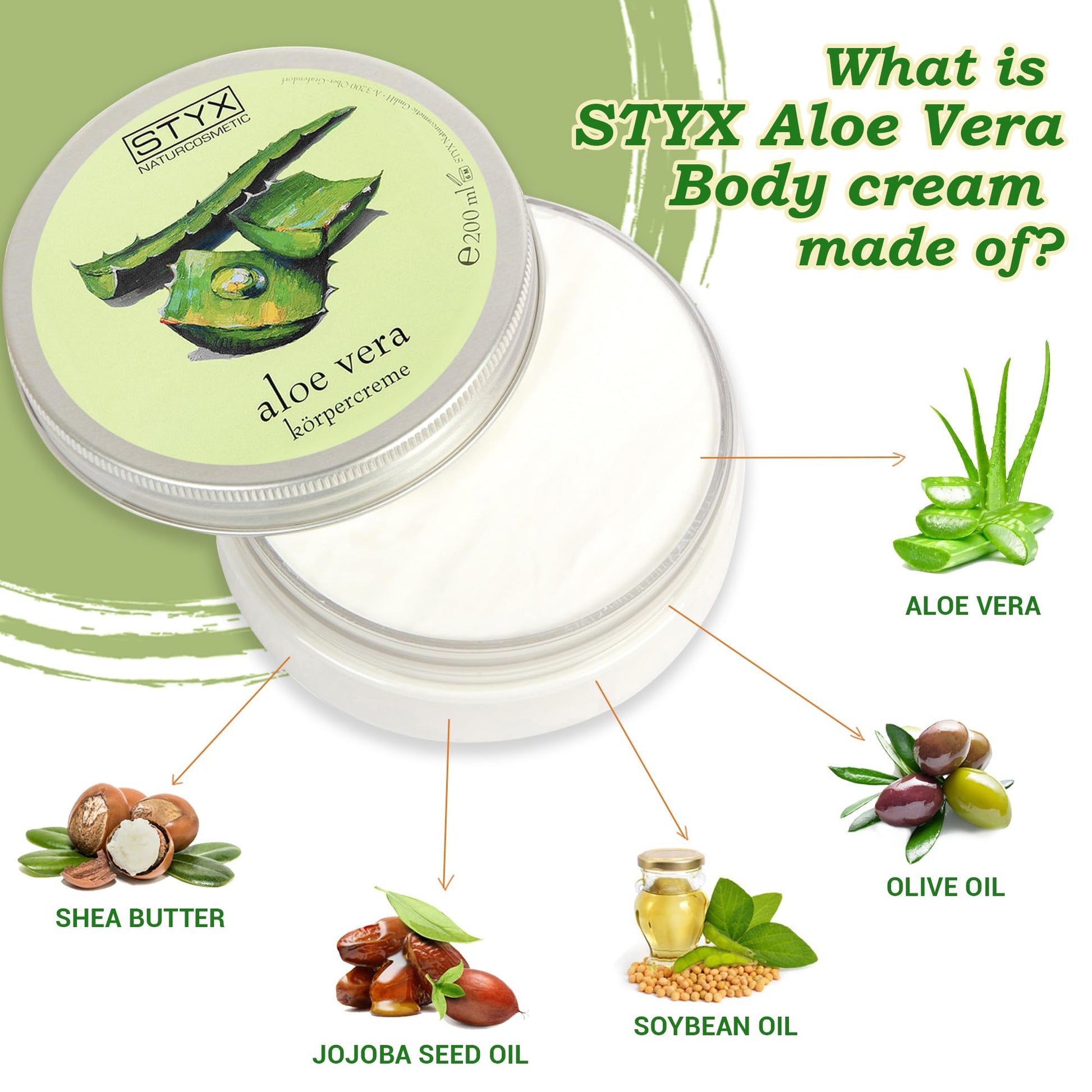 Organic Aloe Very Body Cream
