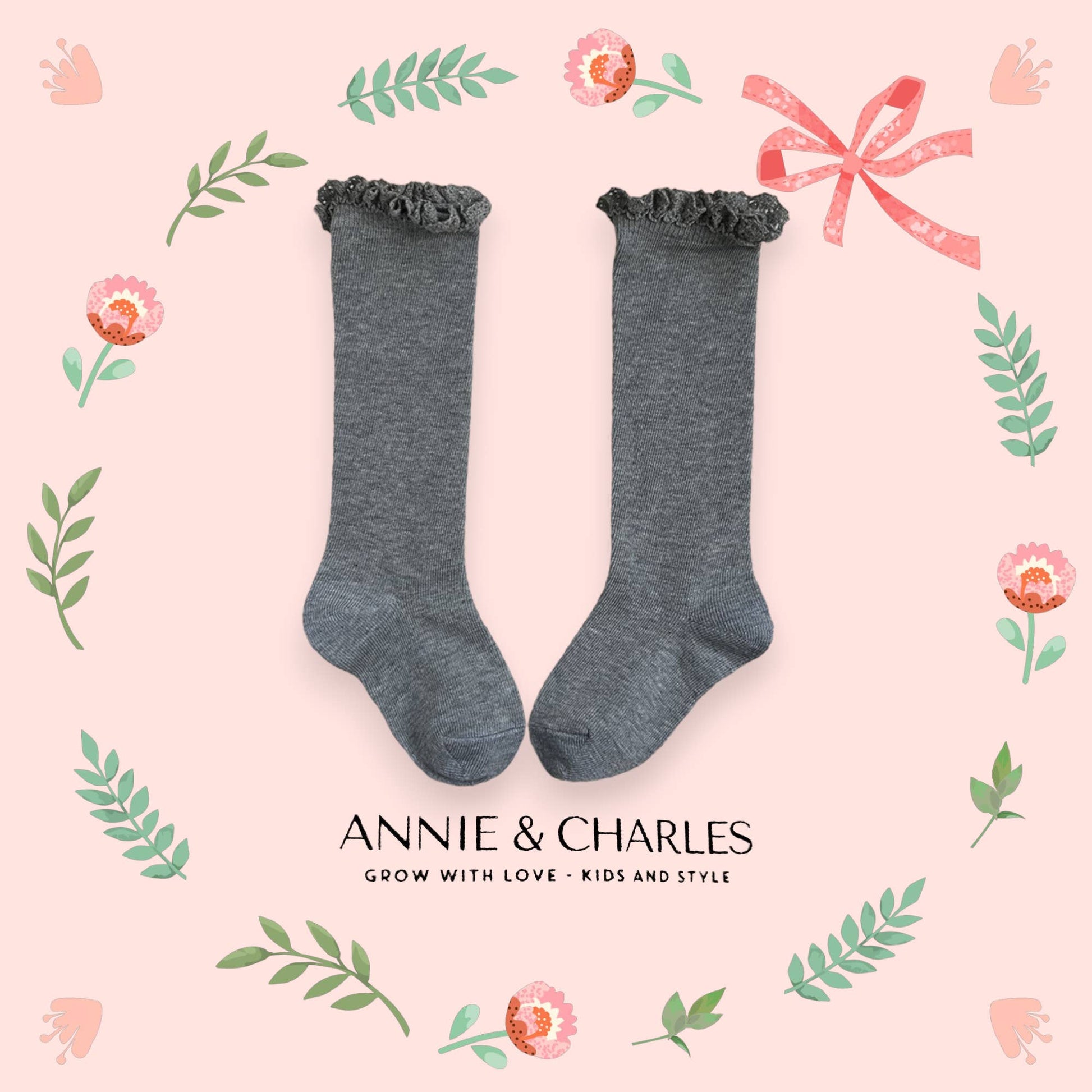 NORAH Annie & Charles® stockings: White / S