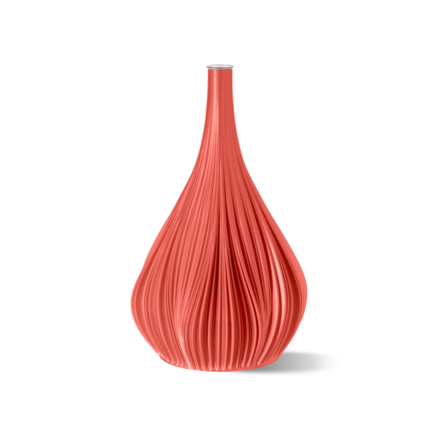 Fald—21 Silk Vase: Silk Silver