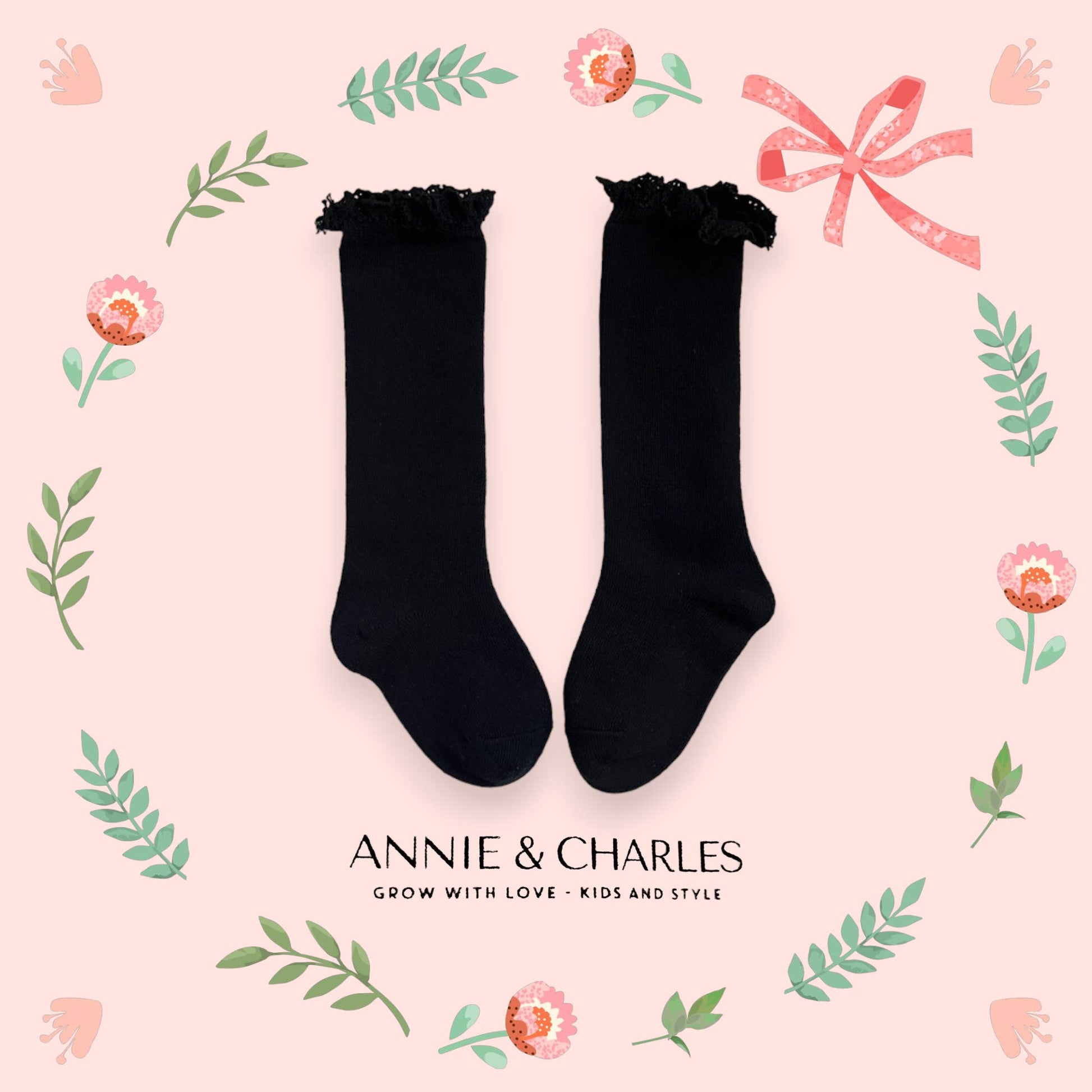 NORAH Annie & Charles® stockings: White / S