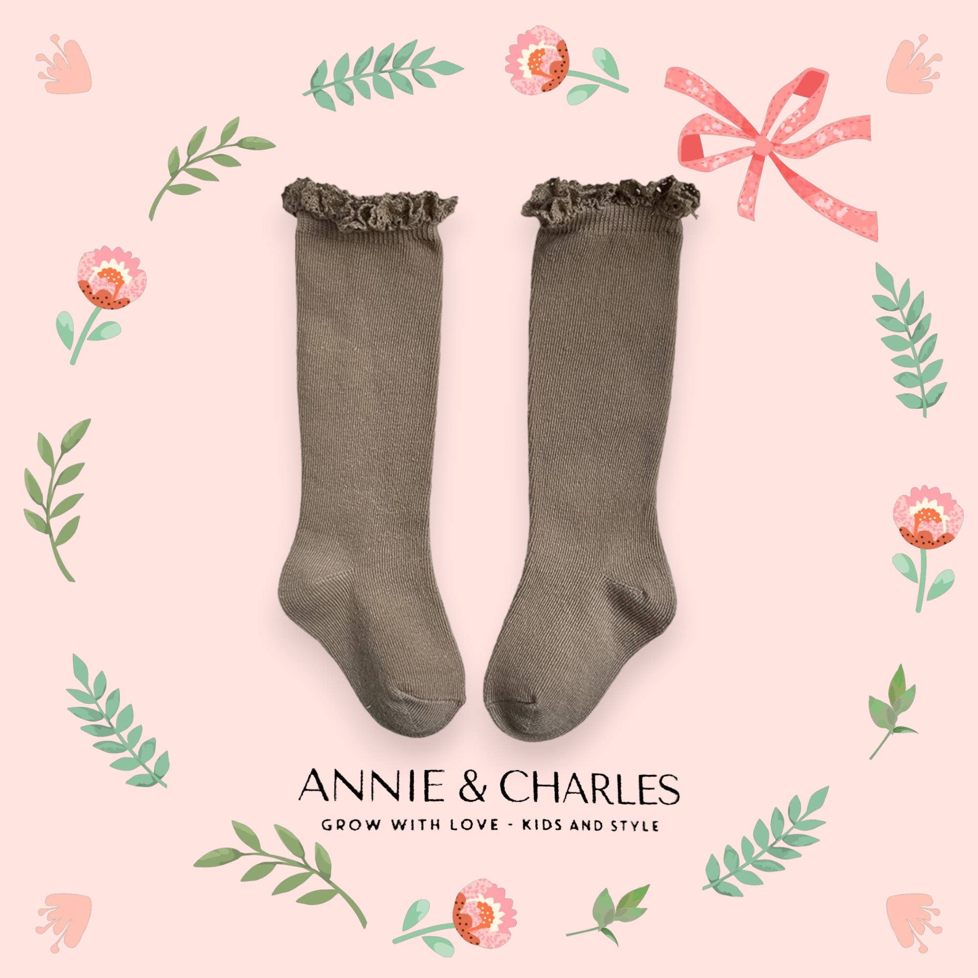 NORAH Annie & Charles® stockings: White / S