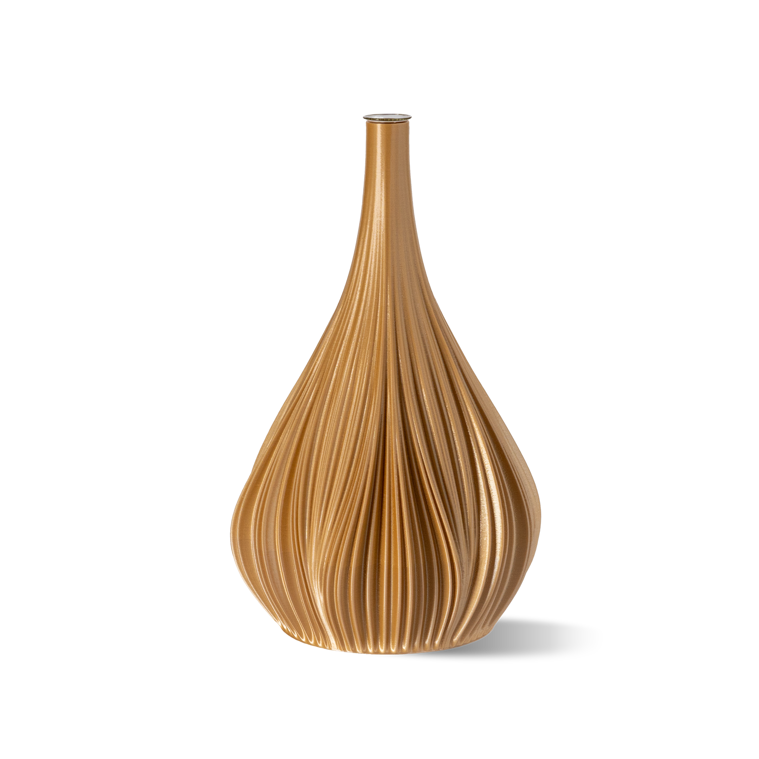 Fald—21 Silk Vase: Silk Silver