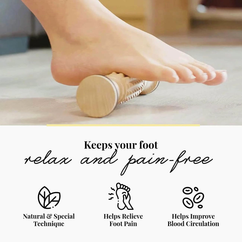 Wooden Foot Massager