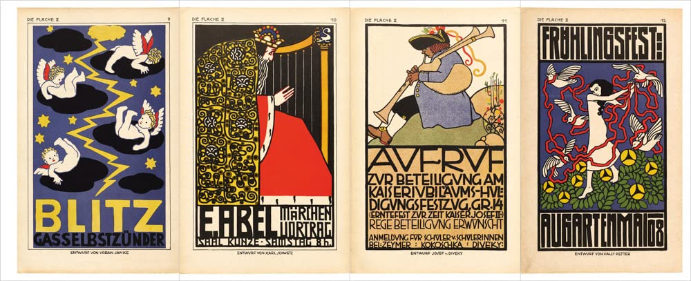 Die Fläche: Design and Lettering of the Vienna Secession