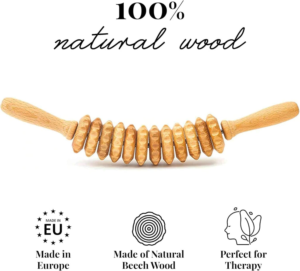 Wooden Massage Roller