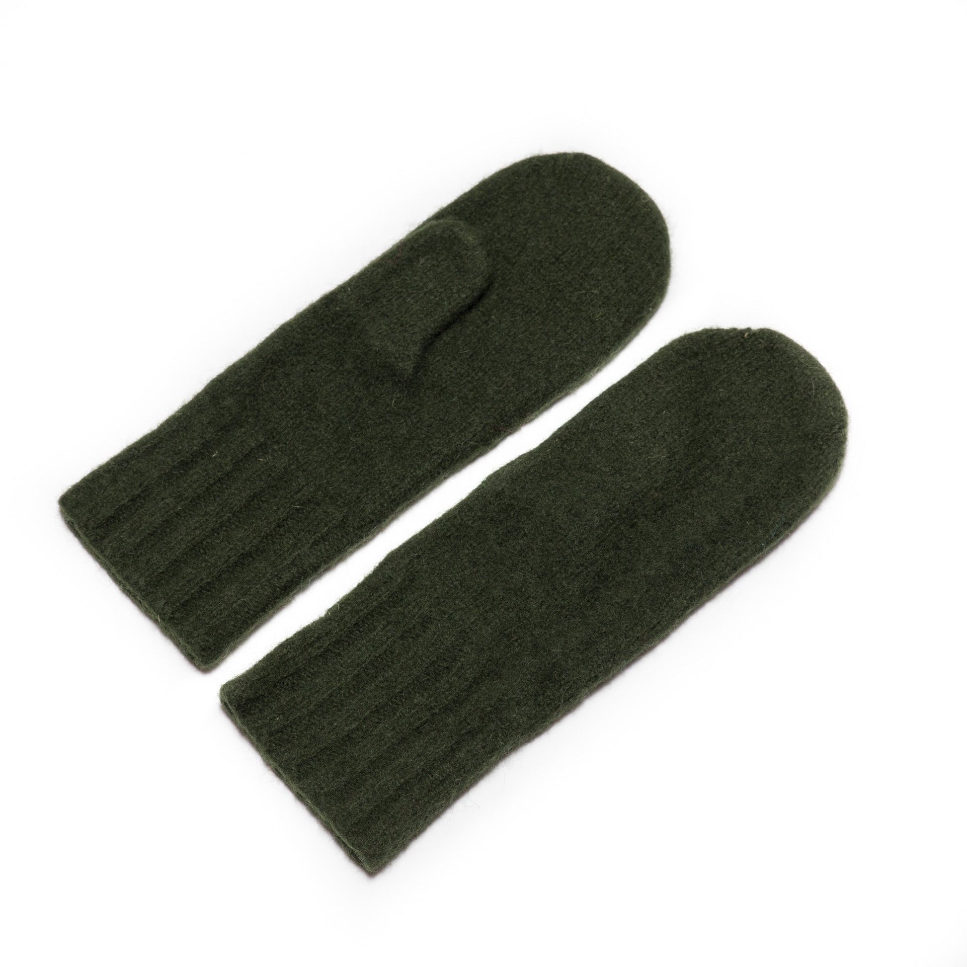 Boiled Wool Alpine Mittens
