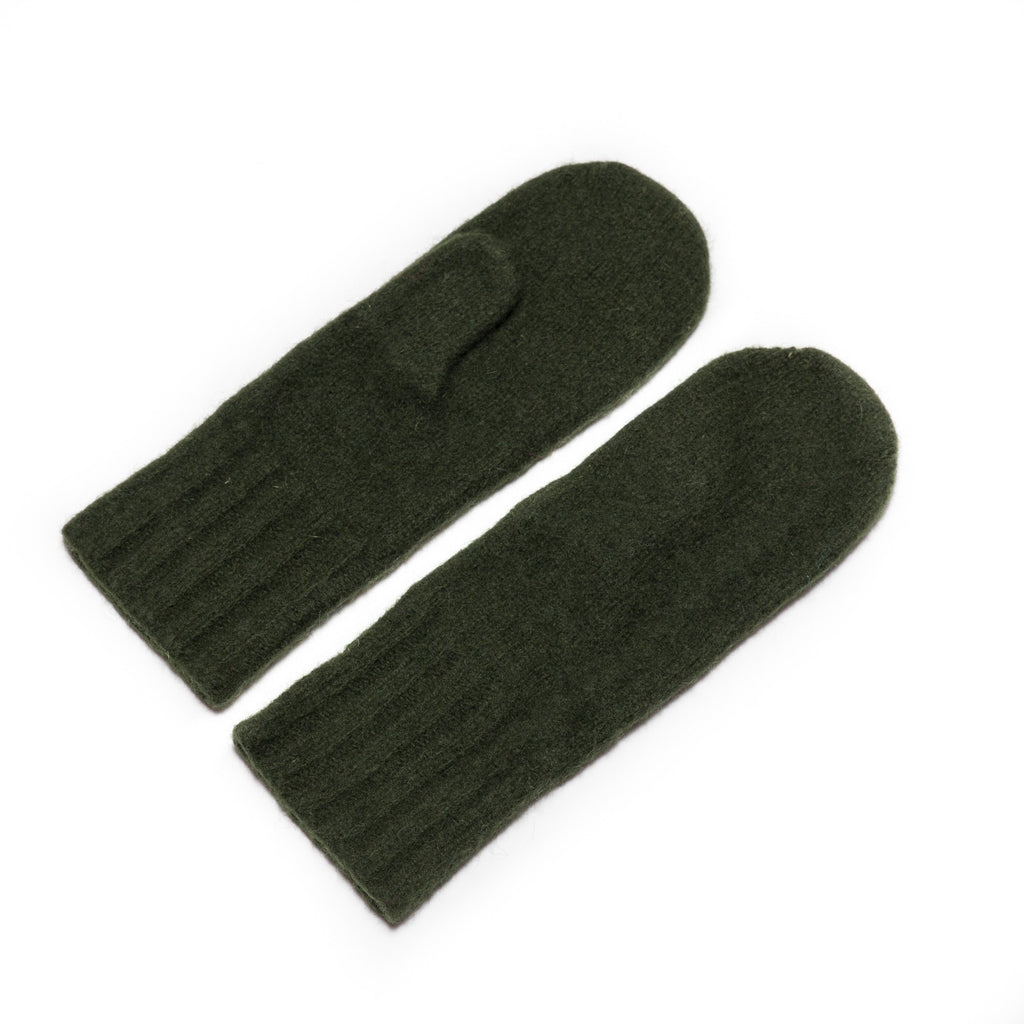 Boiled Wool Alpine Mittens