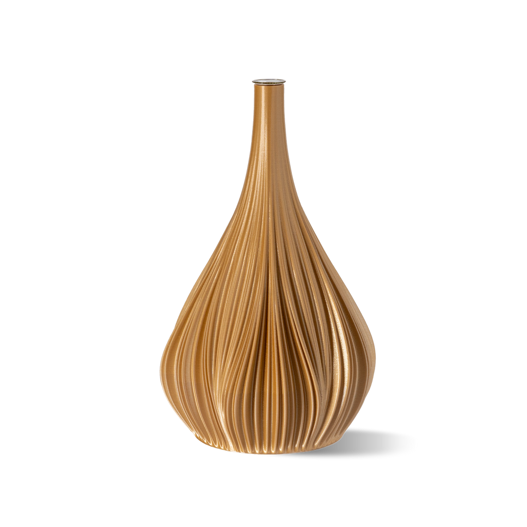 Fald—21 Silk Vase: Silk Silver